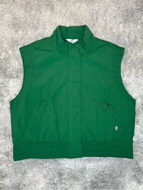 JoyLab Women’s Cropped Vest - Arugula Green Size Large NWT